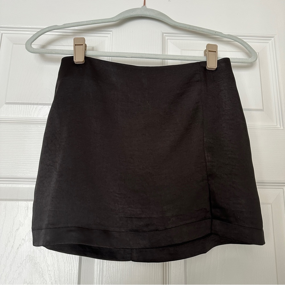 Silk skort